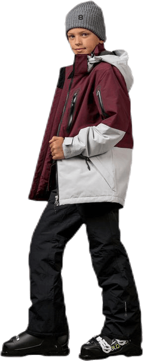 Kaman Junior Jacket Grey/Red - Bild 3