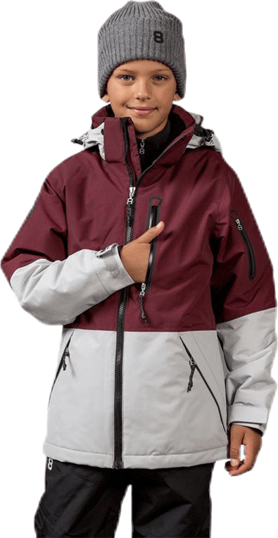 Kaman Junior Jacket Grey/Red - Bild 4