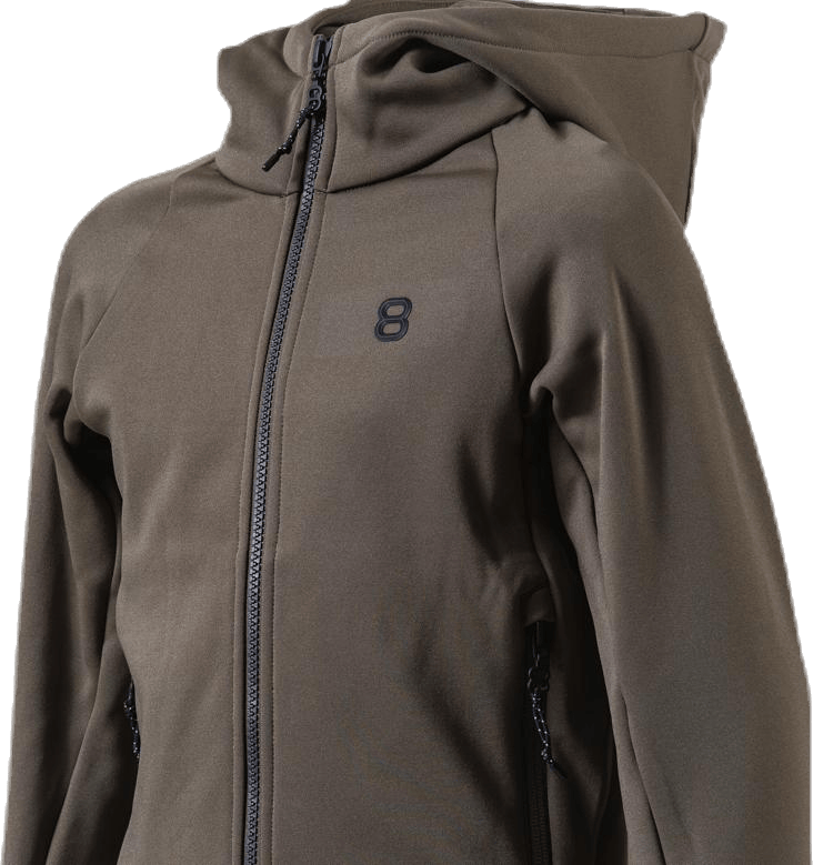 Crane Junior Hoodie Green - Bild 4