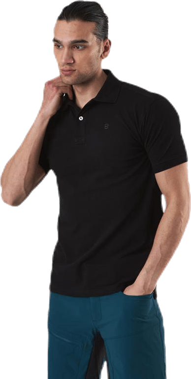 Corp Pique Black, Male, Apparels, T-shirt, Black, S