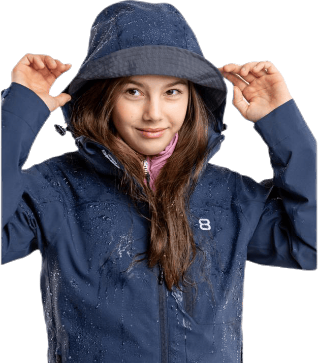 Wyatt JR Waterproof Shell Blue, Unisex, Apparels, jackets, Blue, 120