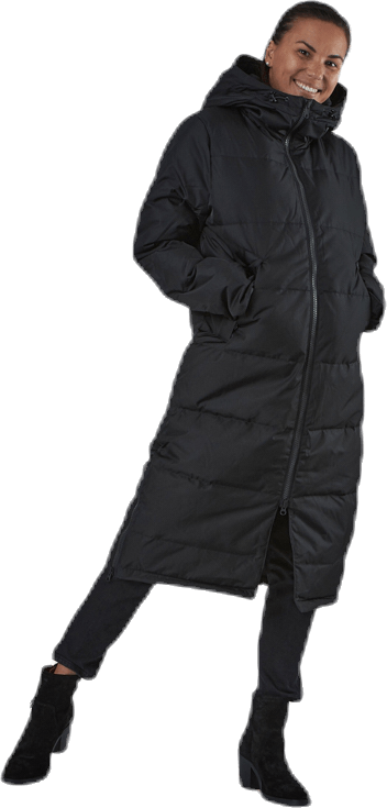 Biella Coat Black De bästa sportmärkena | Sportamore