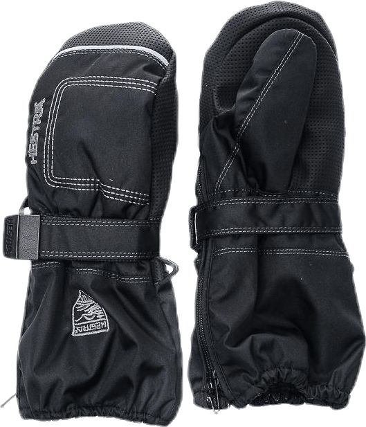 Baby Zip Long - Mitten 0-5 Years Black - Bild 2