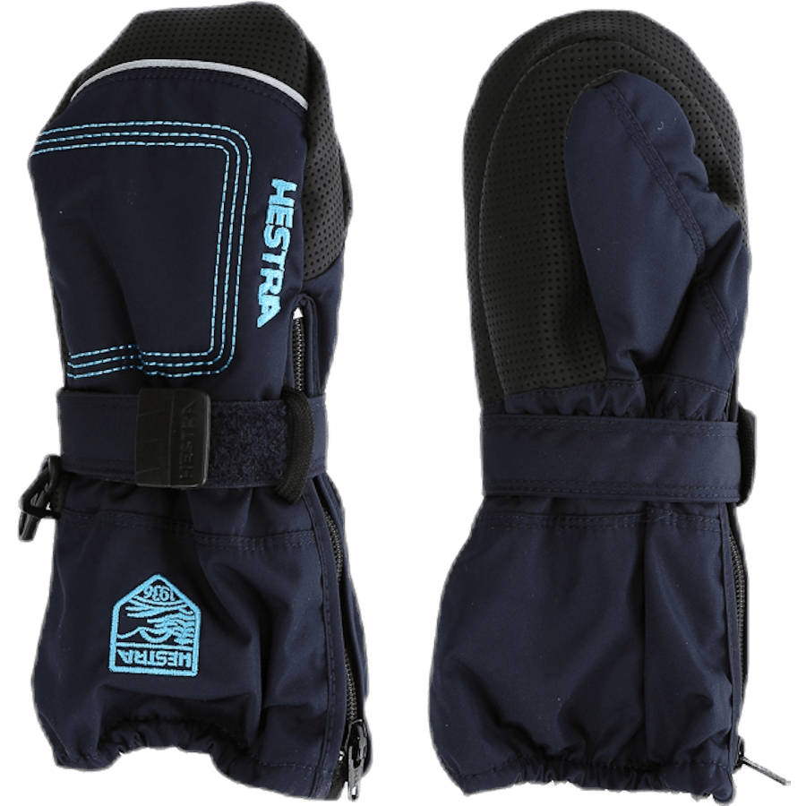 Baby Zip Long – Mitten 0-5 Years Blue