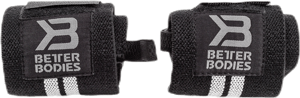 Elastic Wrist Wraps  Black, Male, Utrustning, Skydd, Träning, Svart, ONESIZE