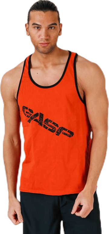 Vintage T-back Orange, Male, Kleding, Tops, Training, Oranje, M