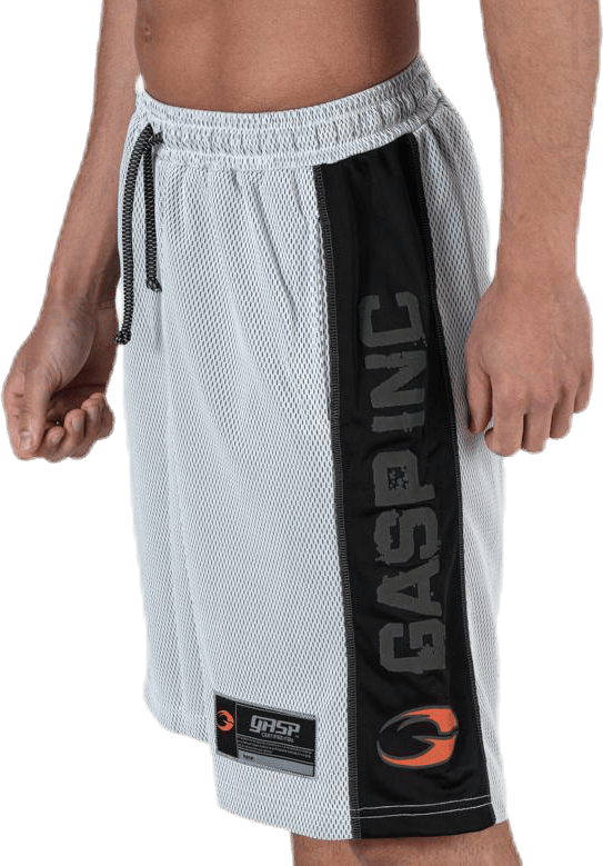 No1 mesh shorts White/Black - Bild 4