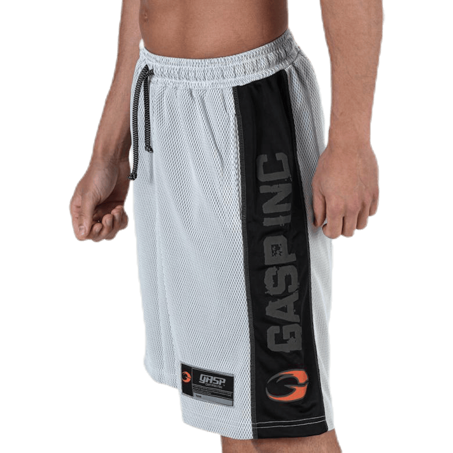 No1 mesh shorts White/Black - Bild 4