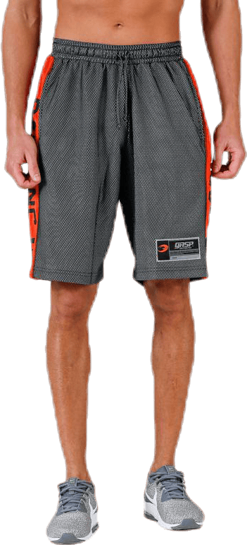 No1 mesh shorts Orange/Black - Bild 2
