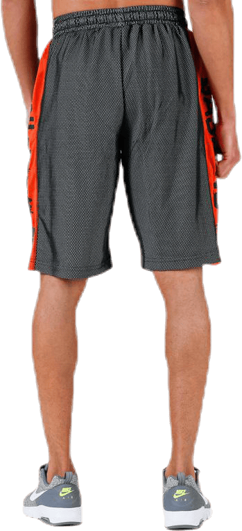 No1 mesh shorts Orange/Black - Bild 3