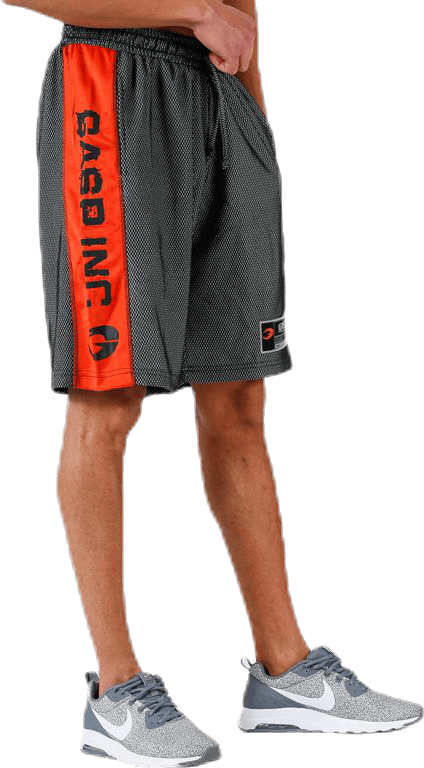 No1 mesh shorts Orange/Black - Bild 5