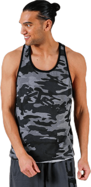 Vintage T-back Patterned/Grey