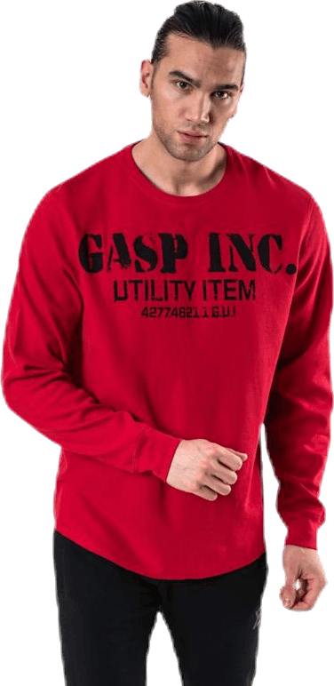 Thermal gym sweater Red, Male, Vaatteet, Paidat, Treeni, Punainen, XL