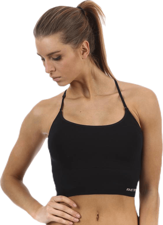 Astoria Seamless Bra Black, Female, Kläder, Sport-BH, Träning, Svart, XL