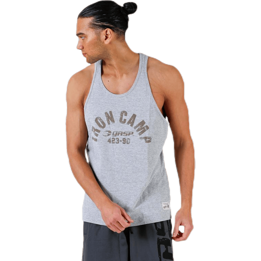 Throwback tank Grey
