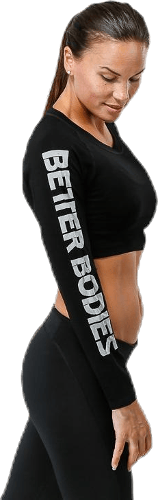 Bowery cropped LS Black - Bild 3