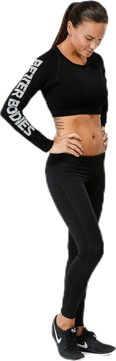 Bowery cropped LS Black - Bild 4