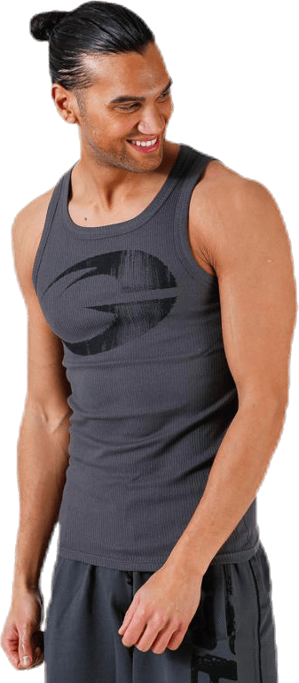 Original ribbed tank Grey, Male, Apparels, Tops, Workout, Grey, L