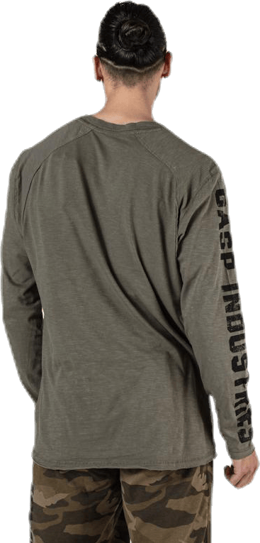 Throwback LS Tee Green - Bild 2