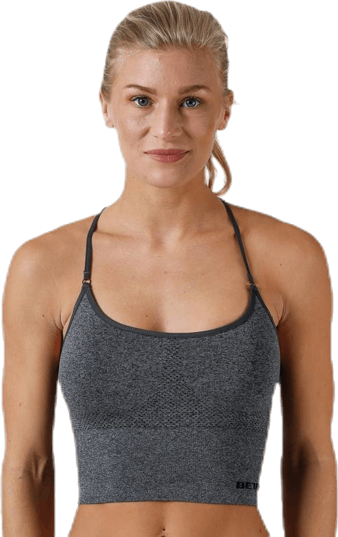 Astoria Seamless Bra Grey, Female, Kläder, Sport-BH, Träning, Grå, S