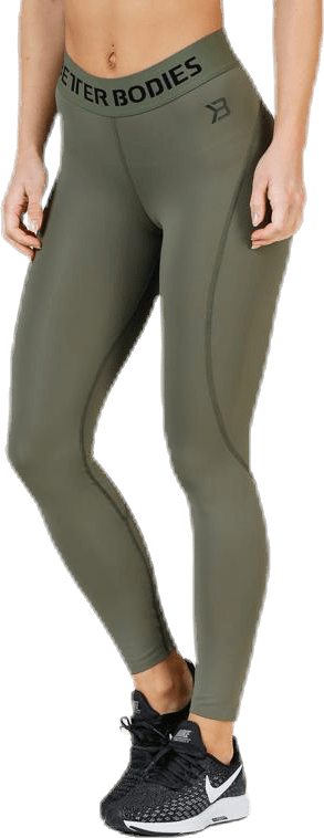 Highbridge Tights Green, Female, Apparels, Leggings, Green, L