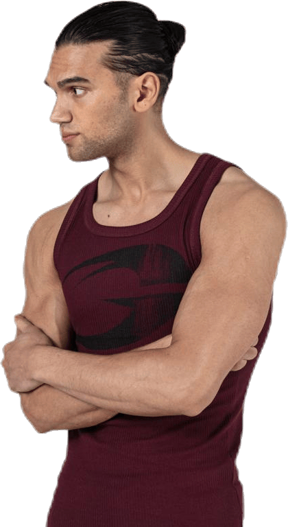 Original ribbed tank Brown, Male, Apparels, Tops, Workout, Brown, XL