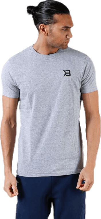 Essential Tee Grey, Male, Odevy, Tričko, Posilovať, Šedá, XL