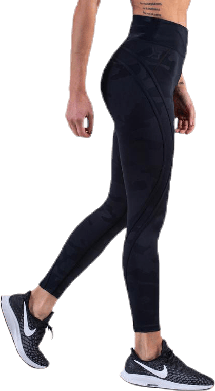 Camo High Tights Patterned/Black