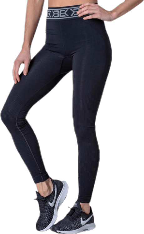 Rib Seamless Legging Black - Bild 4