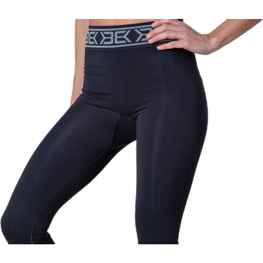 Rib Seamless Legging Black - Bild 5