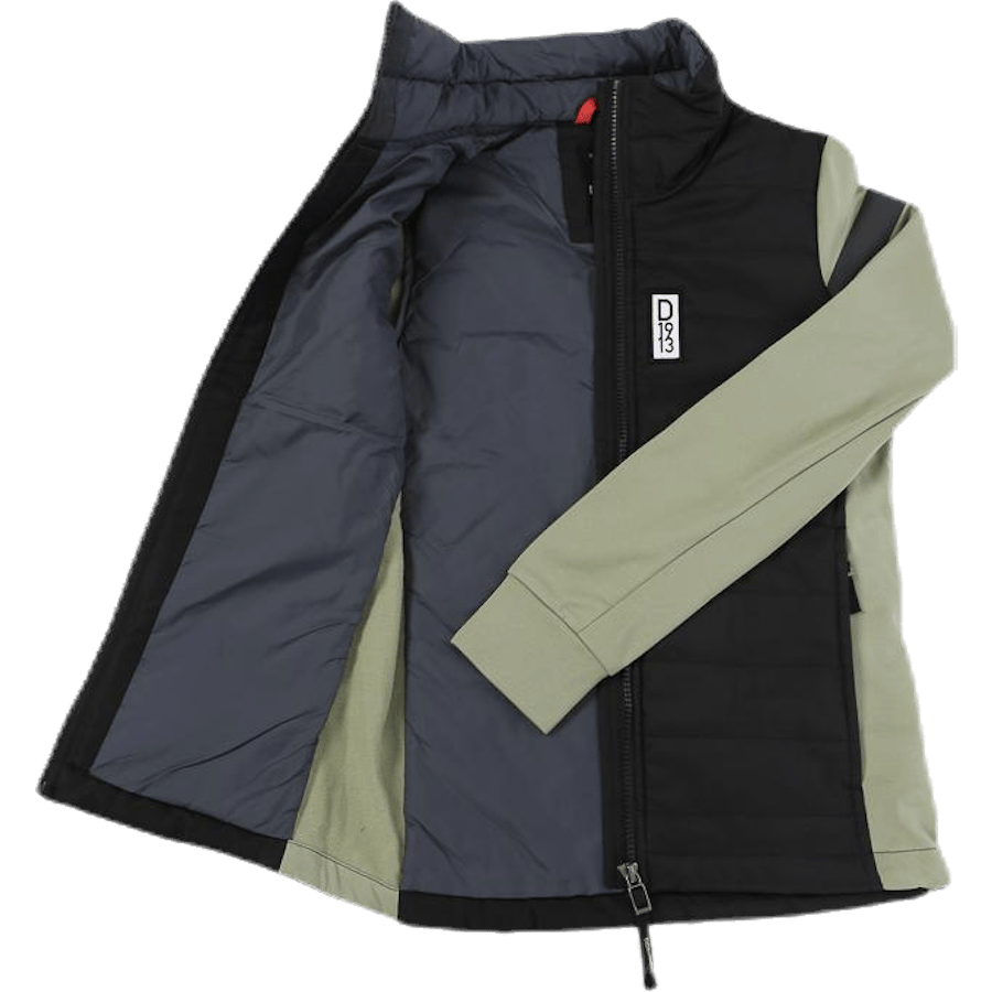 Madrid Girls Hybrid Jacket Black/Green - Bild 4