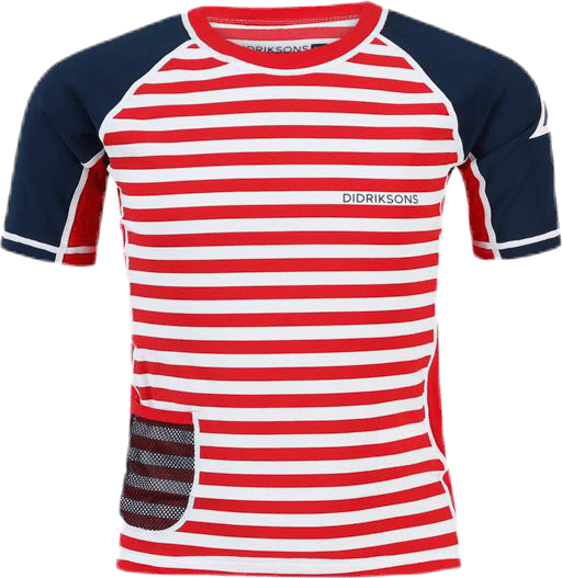 Surf Shortsleeve UV Top Blue/Red