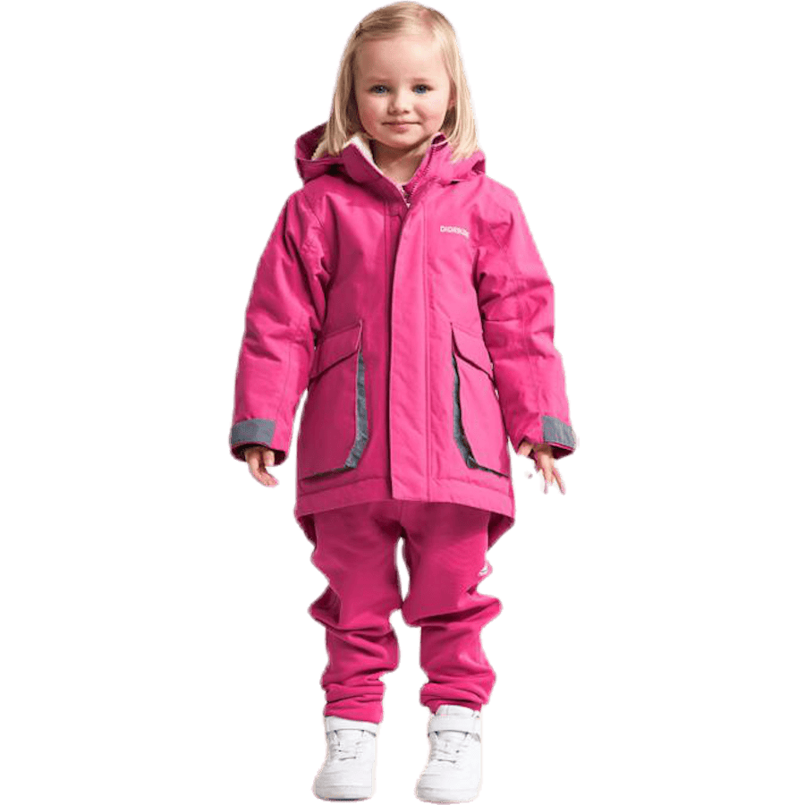Indre Kid's Parka Pink - Bild 3