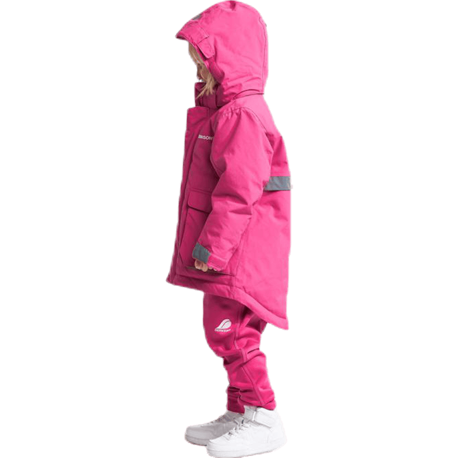 Indre Kid's Parka Pink - Bild 5