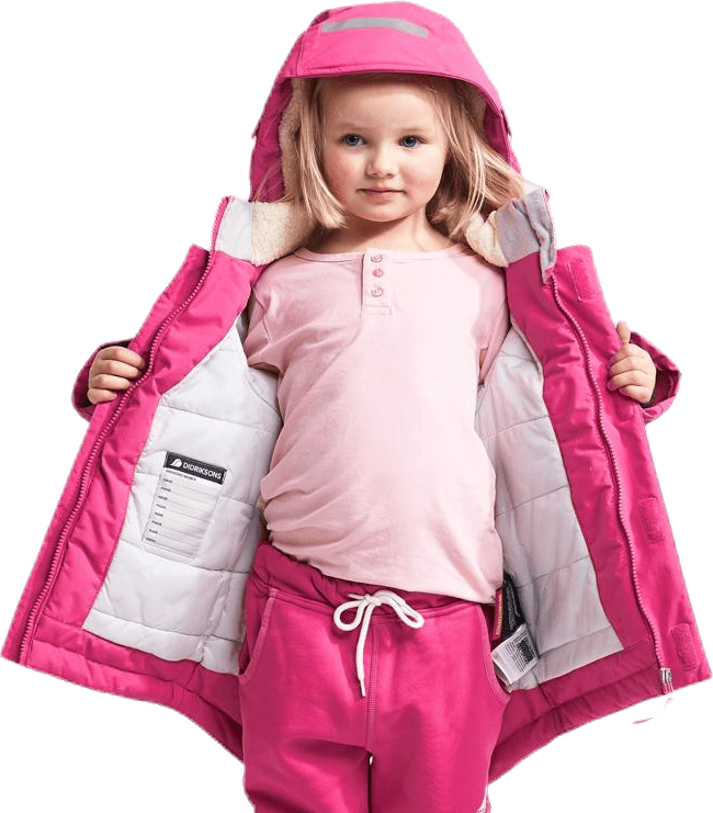Indre Kid's Parka Pink - Bild 6