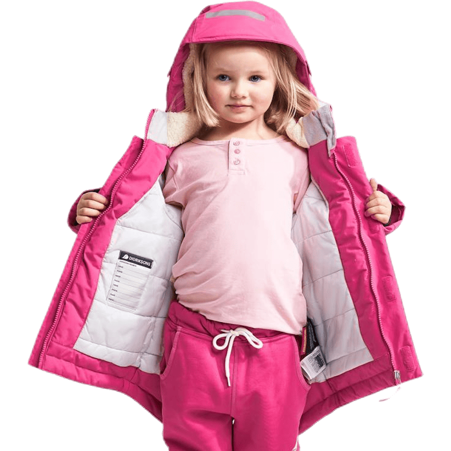 Indre Kid's Parka Pink - Bild 6