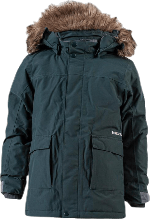 Kure Kid's Parka Green, Unisex, Apparels, jackets, Green, 120