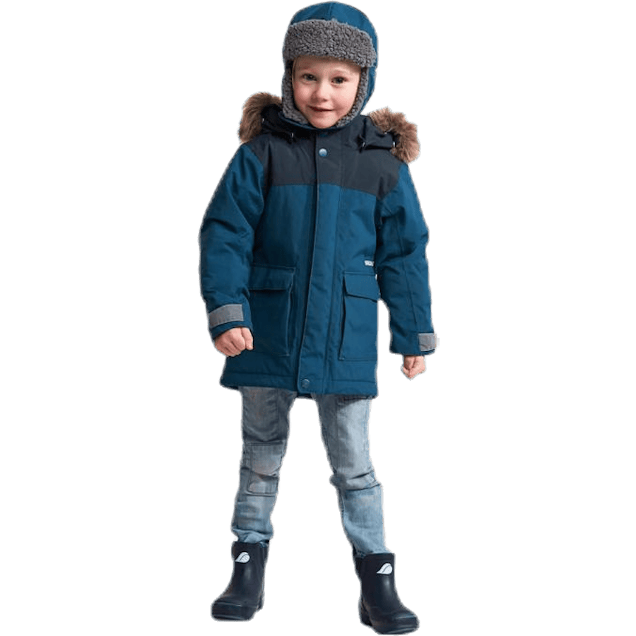 Kure Kid's Parka Blue