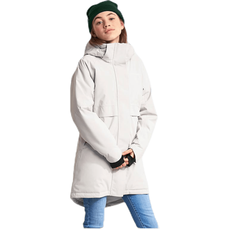 Thea Girl's Parka White - Bild 4