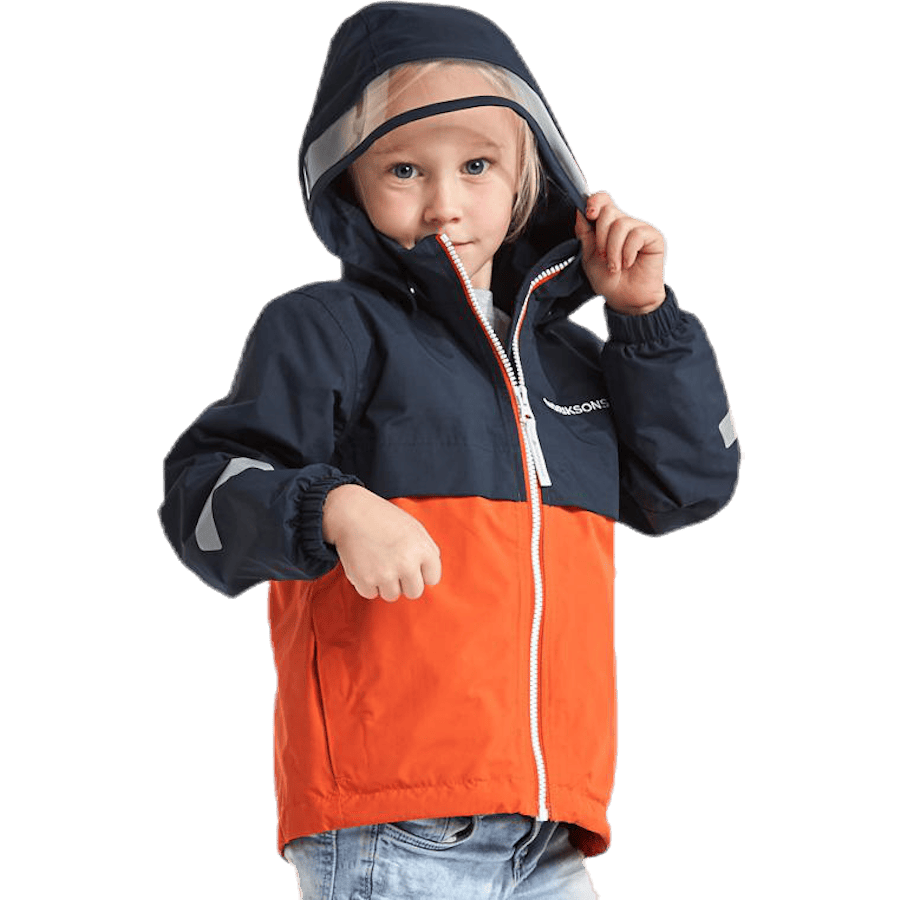Viken Kids Jacket Blue/Orange