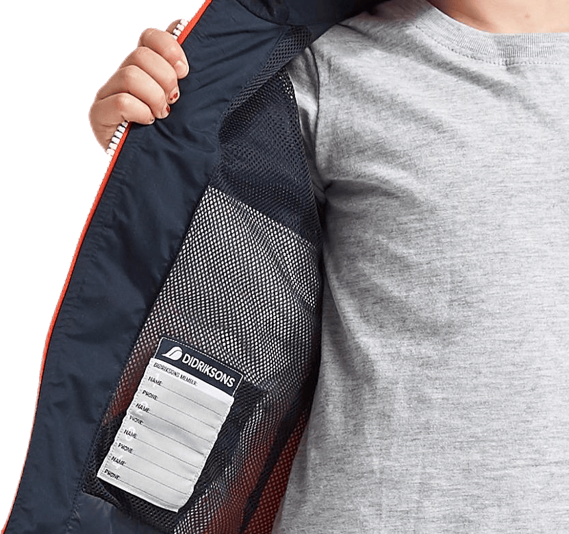 Viken Kids Jacket Blue/Orange - Bild 6