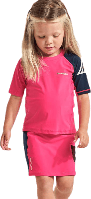 Surf Kids SS UV Top Pink, Unisex, Apparels, Swimwear, Swimming, Pink, 130