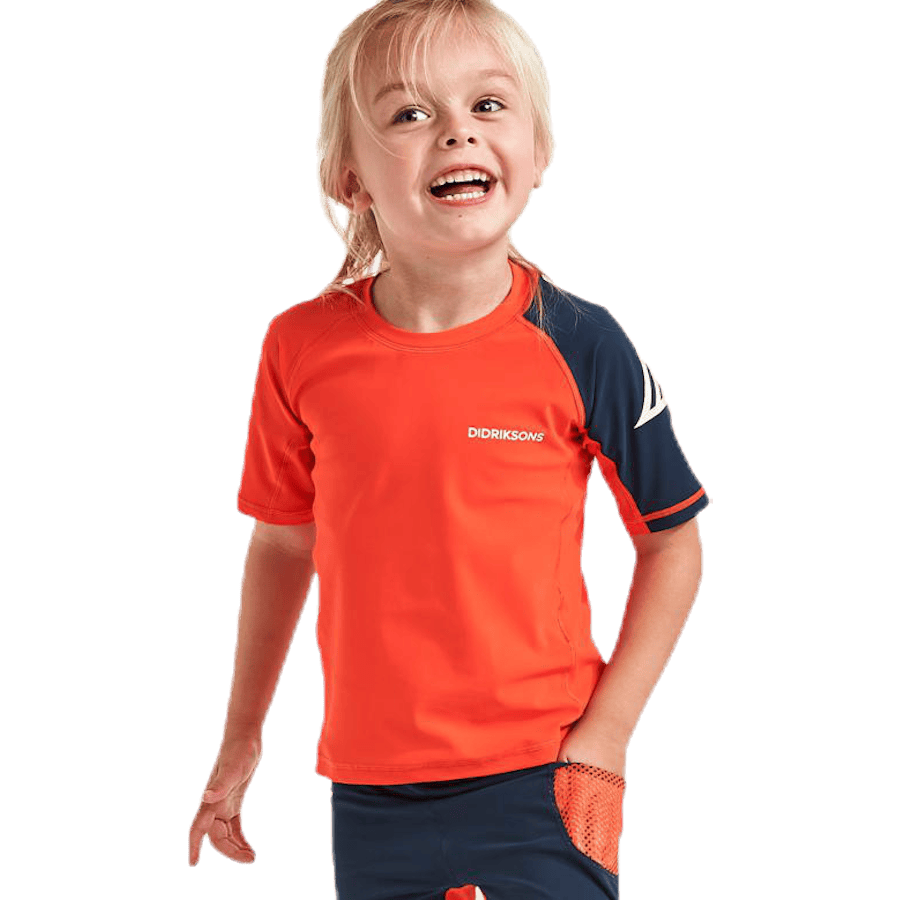 Surf Kids SS UV Top Orange