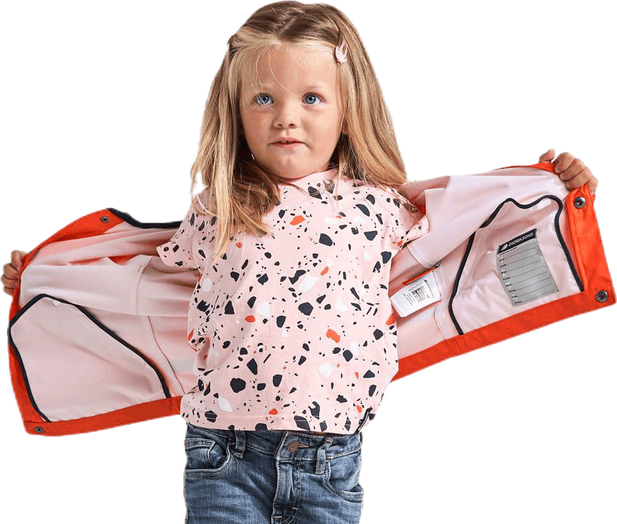 Pölen Kids Galon Jacket Orange, Unisex, Apparels, jackets, Orange, 130