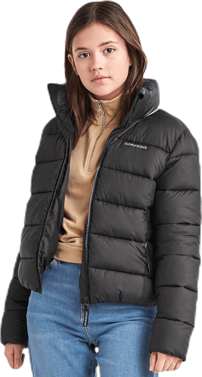 Rose Girls Puff Jacket Black, Unisex, Apparels, jackets, Black, 130