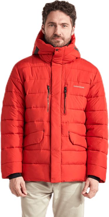 Paul Jacket Red, Male, Apparels, jackets, Red, M