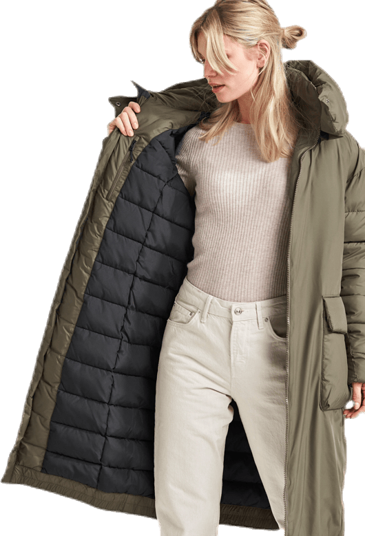 Melina Puff Coat Green - Bild 6