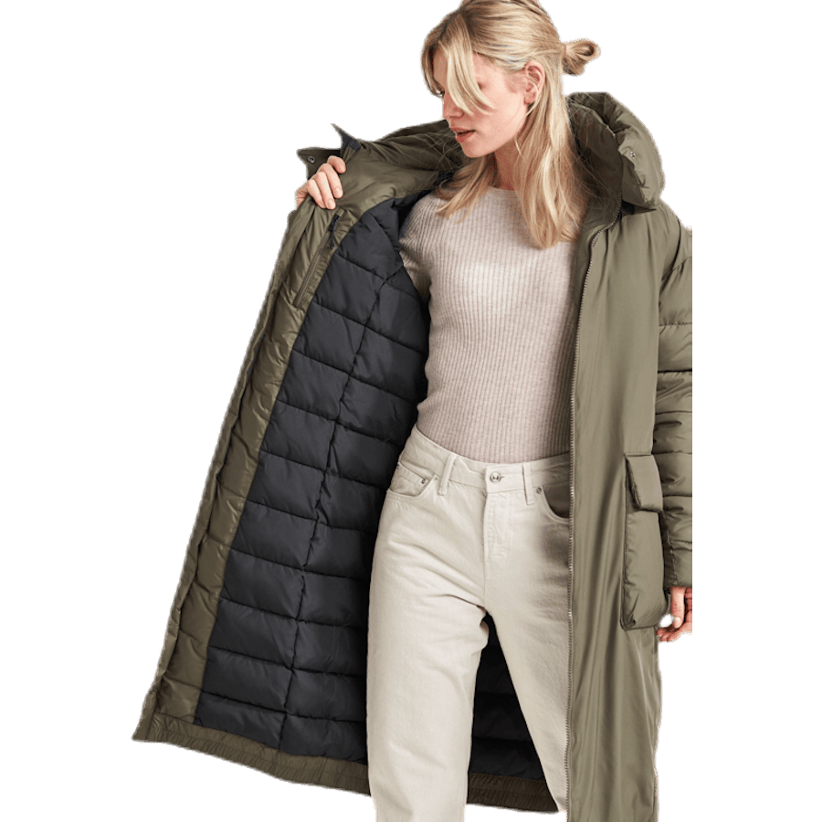 Melina Puff Coat Green - Bild 6