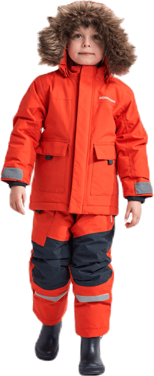 Polarbjörnen Parka Orange - Bild 4