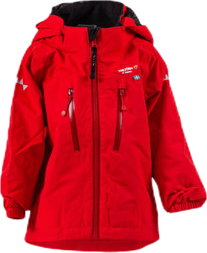 Storm Hard Shell Jacket Red, Unisex, Klær, jakker, Rød, 110/116